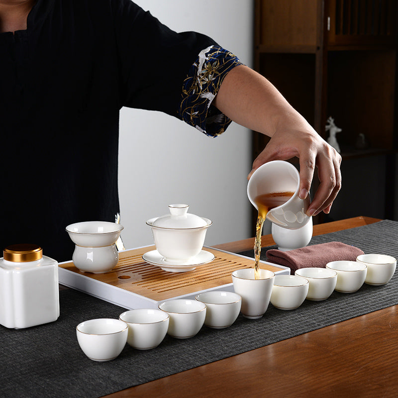 Service à thé chinois Kung Fu, service à thé de voyage, service à thé –  acacuss